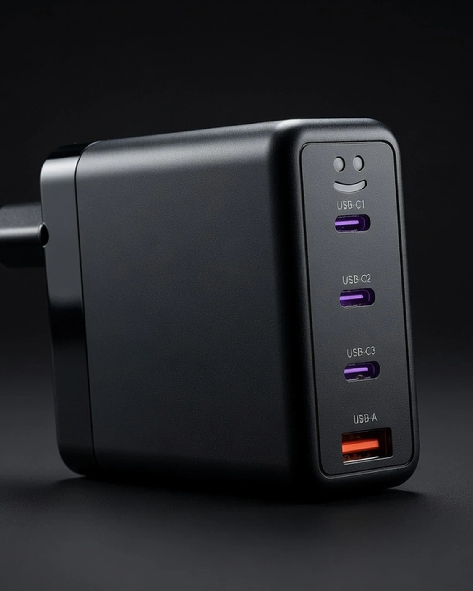 Adaptateur secteur 100W USB C et USB A à personnaliser - 1